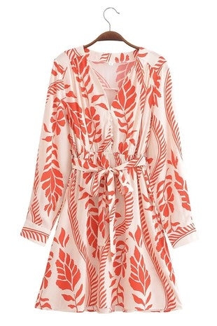Sunday Floral Long Sleeve Dress