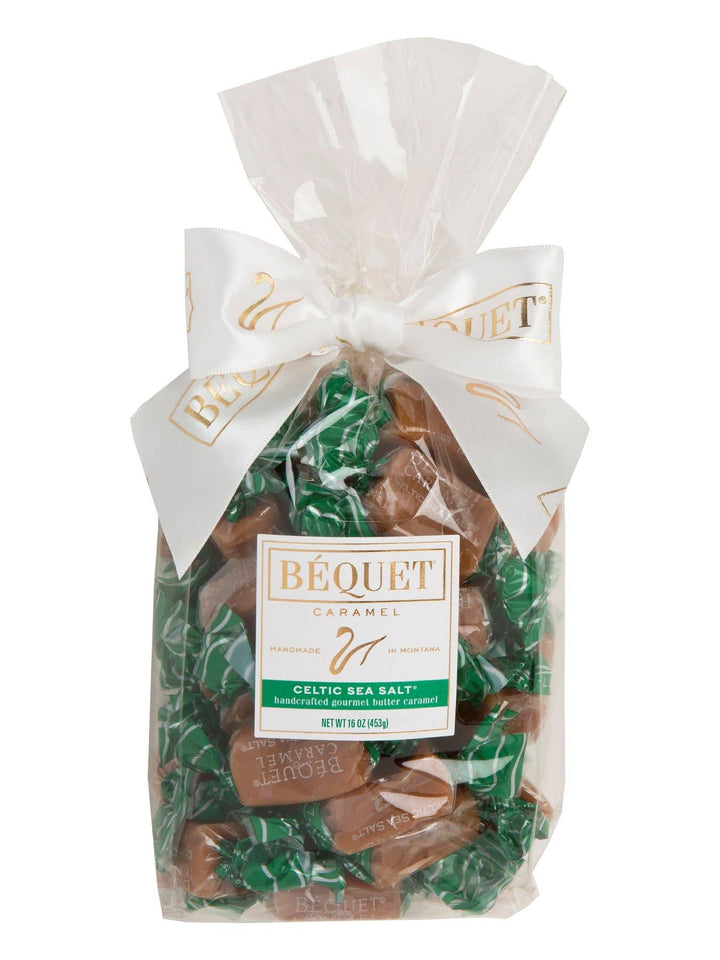 Béquet Gourmet Caramel 16 oz Gift Bag: Celtic Sea Salt - The Color Collab