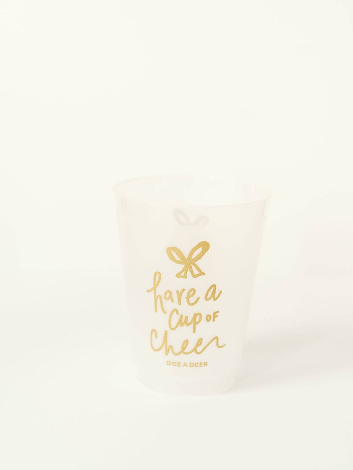 Holly Jolly Shatterproof Glasses - Set of 4 - The Color Collab