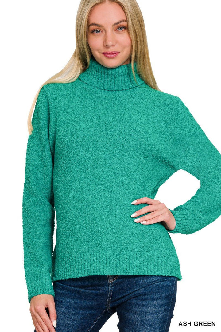 Soft Turtleneck Sweater - The Color Collab