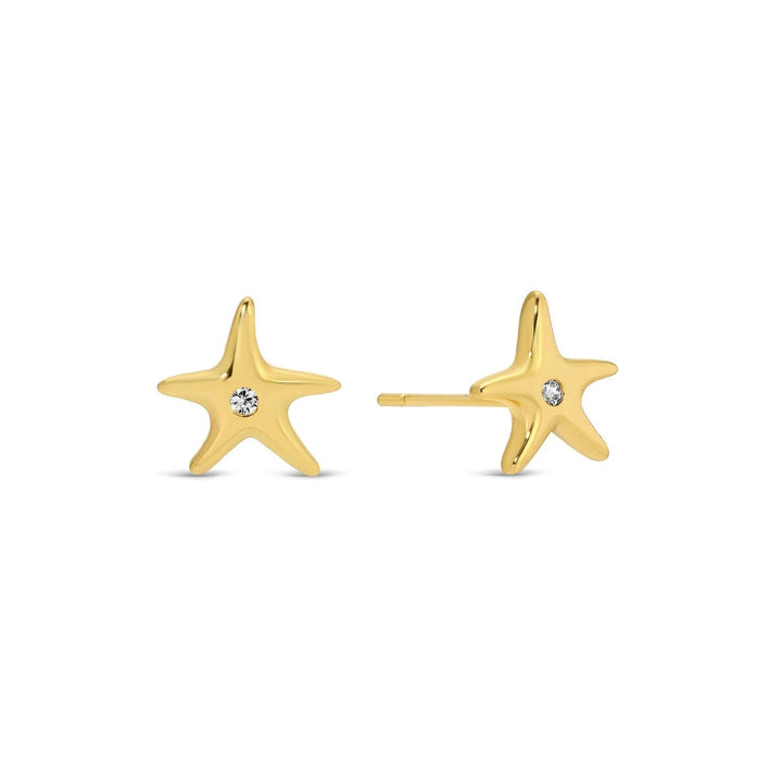 Starfish Velvet Earring Set - The Color Collab
