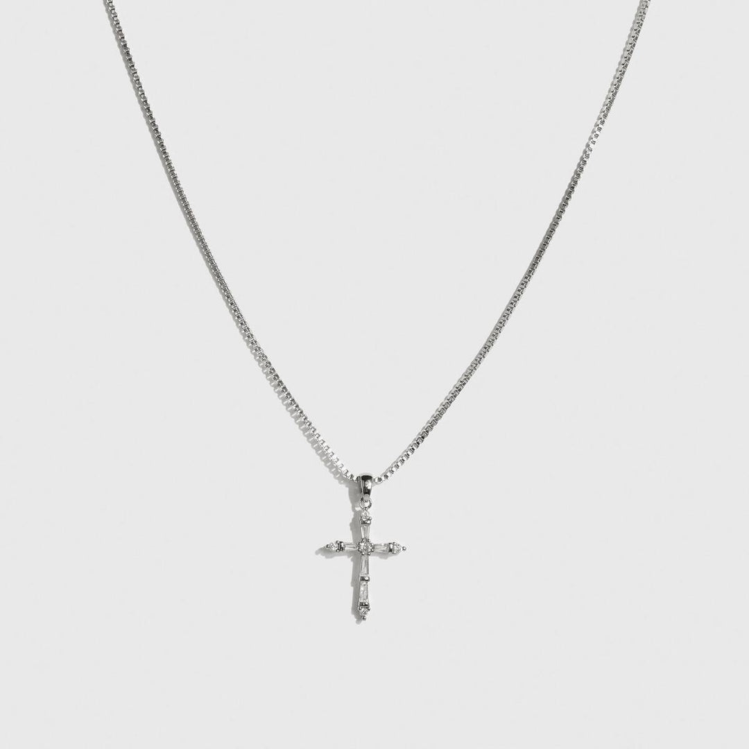 Drea Angelica Cross Necklace