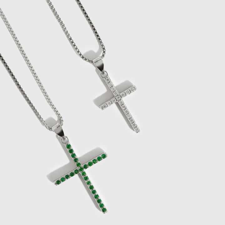 Drea Holy Grail Cross Necklace