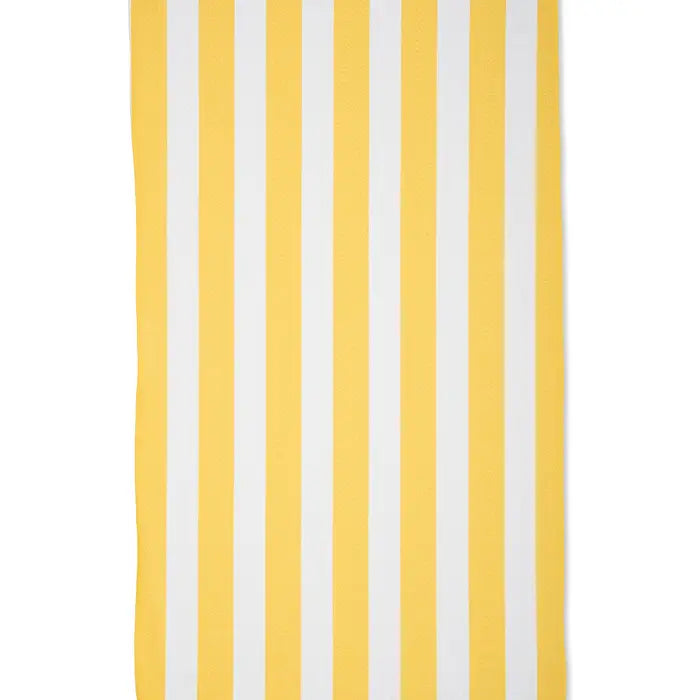 GEOMETRY - Kitchen Tea Towel (Yellow Stripe)