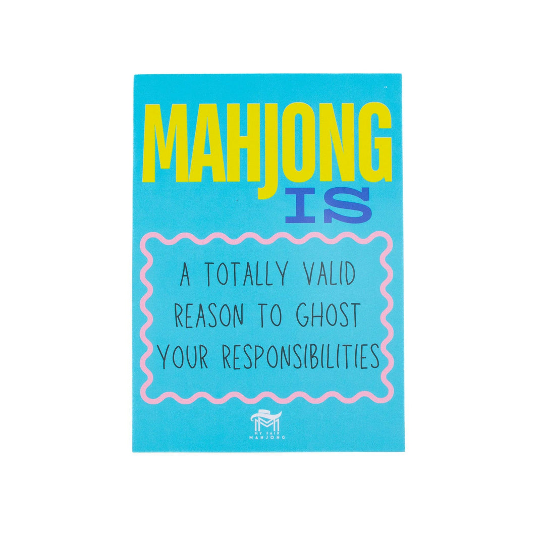 MAHJONG SHUFFLE CARD