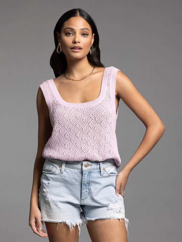 Square Neck Knit Bailey Top