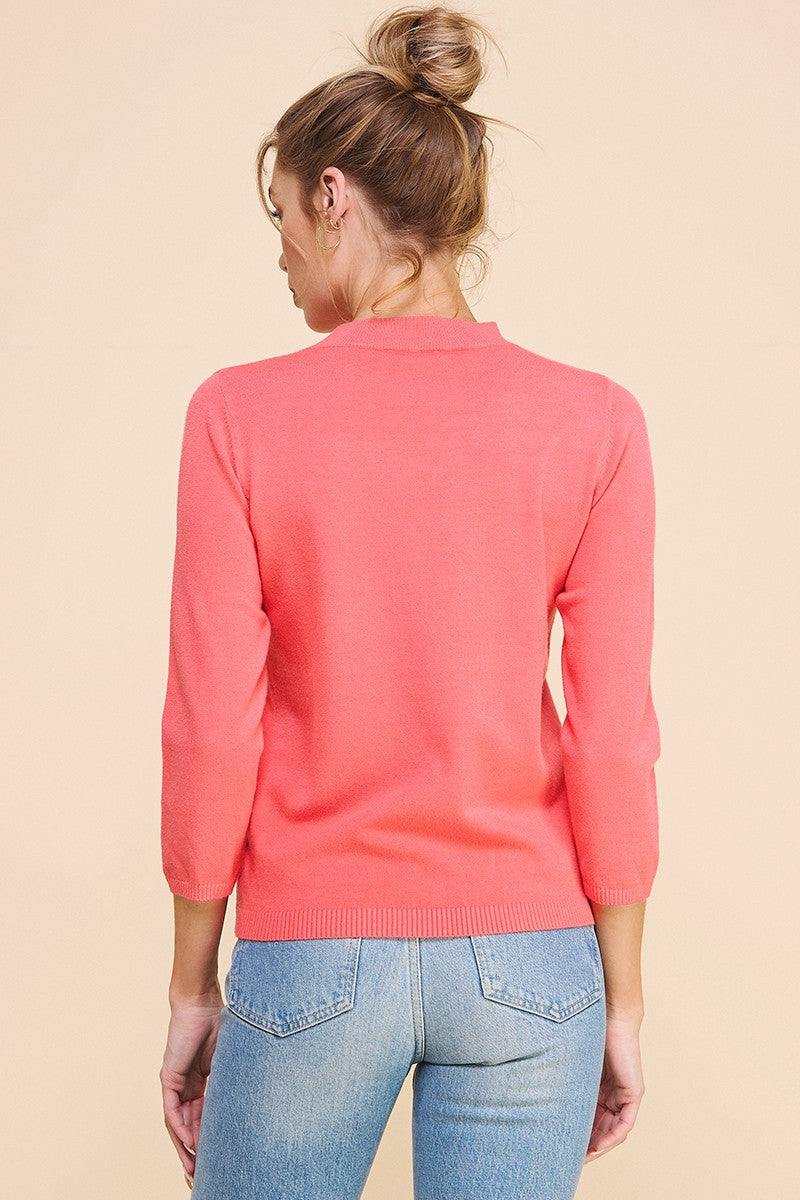 Allie - Soft Pullover Mock Neck