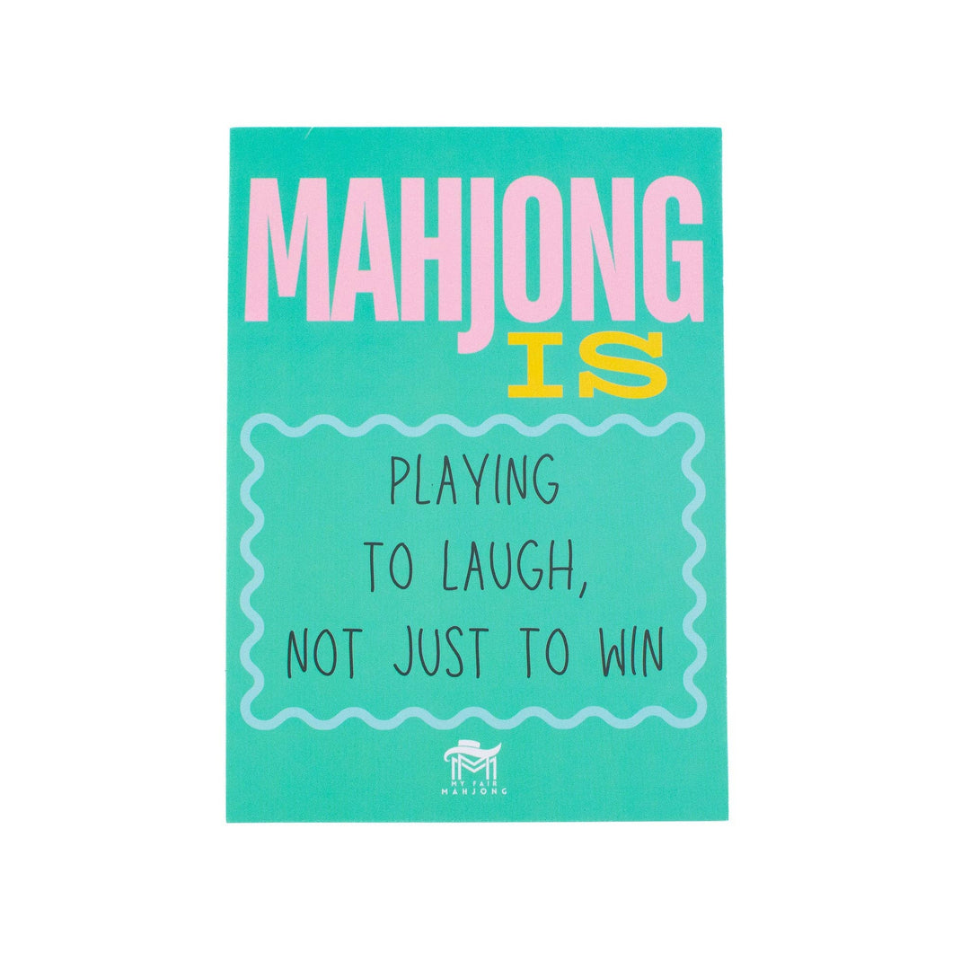MAHJONG SHUFFLE CARD