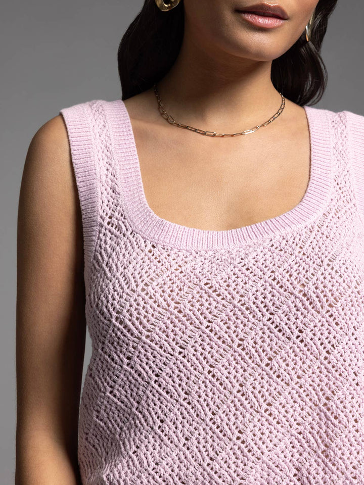 Square Neck Knit Bailey Top
