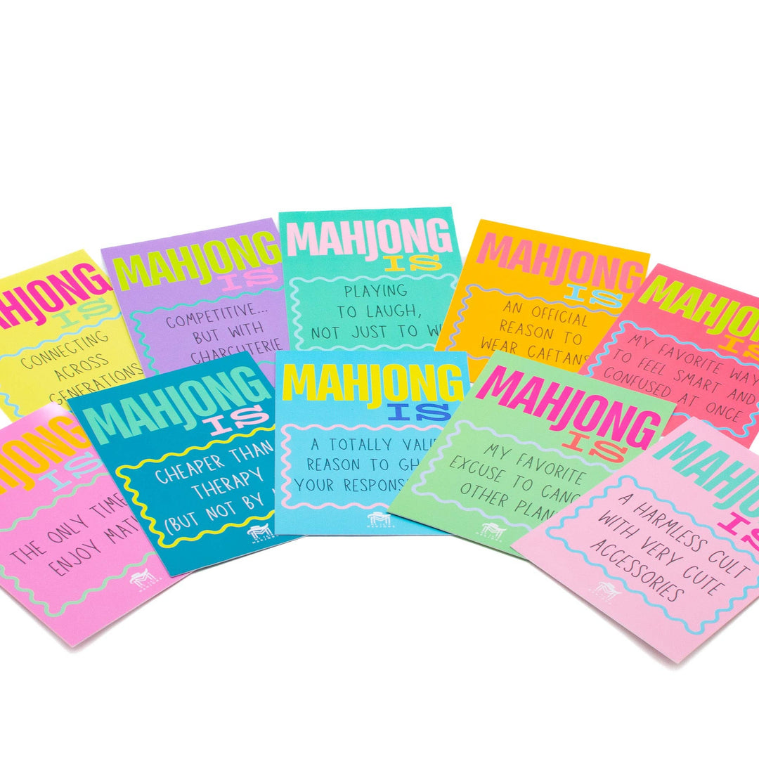 MAHJONG SHUFFLE CARD