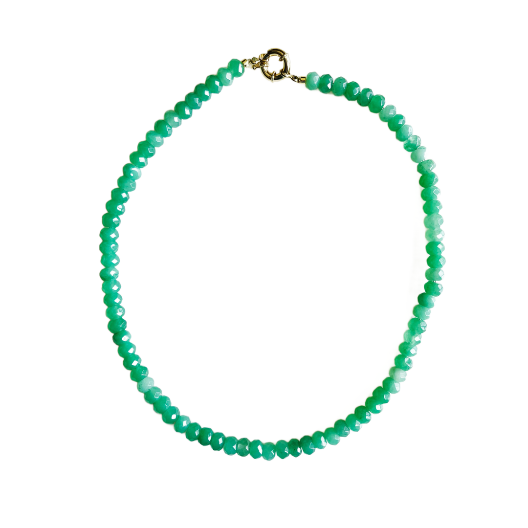 Candy Necklaces: Teal