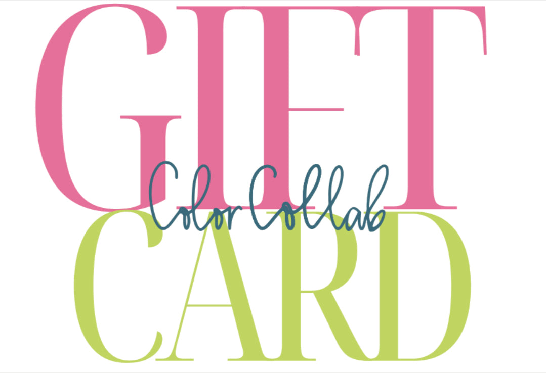 Gift Card Color Collab