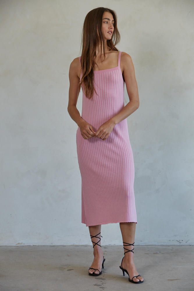 Knit Sweater Maxi Dress