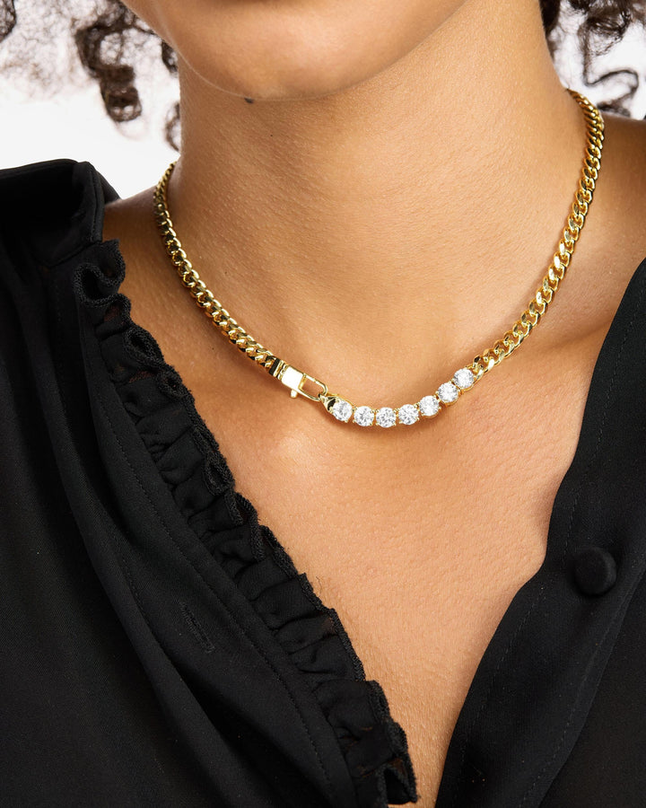 Baby Julian Loves Diamonds Necklace 16'