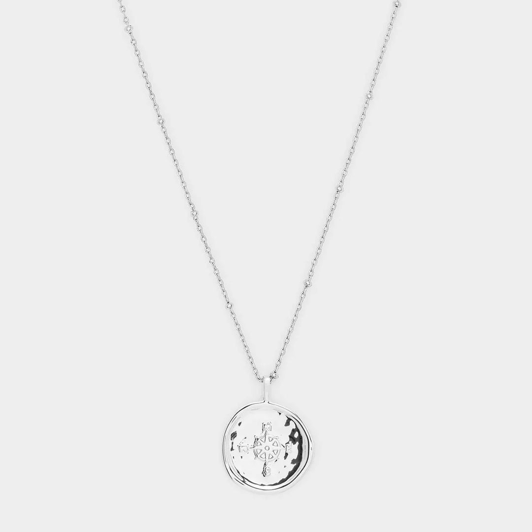 Gorjana Compass Coin Necklace