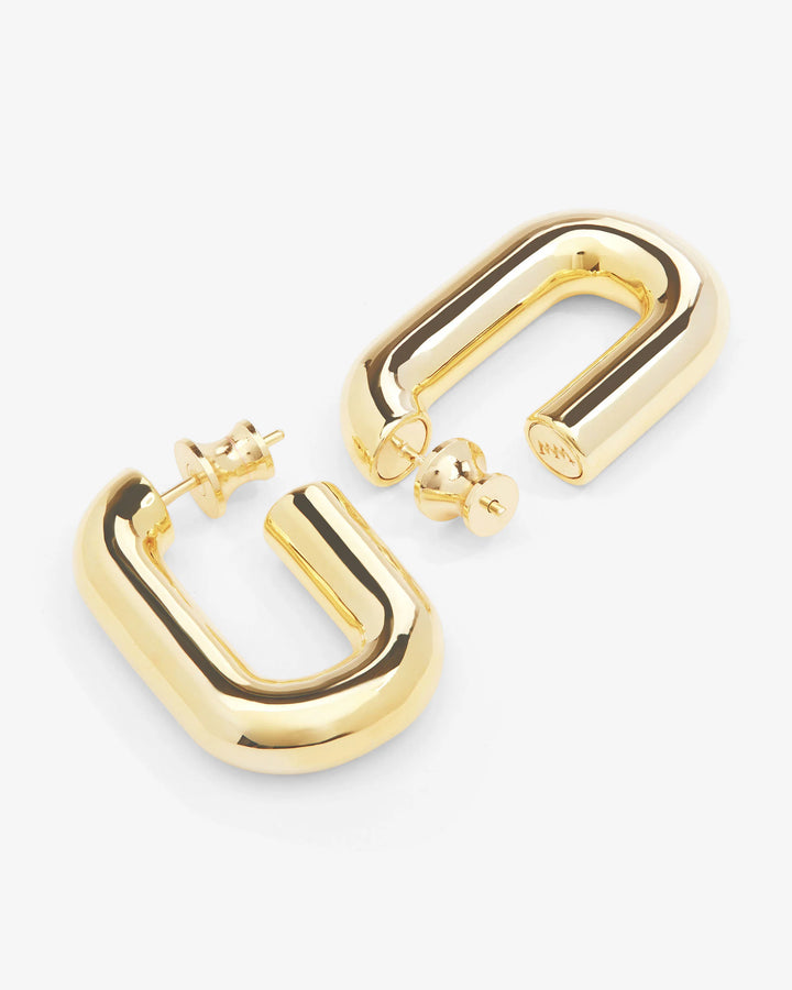 Frankie Chain Huggies-Gold
