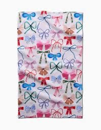 Geometry Bows Hand Towel