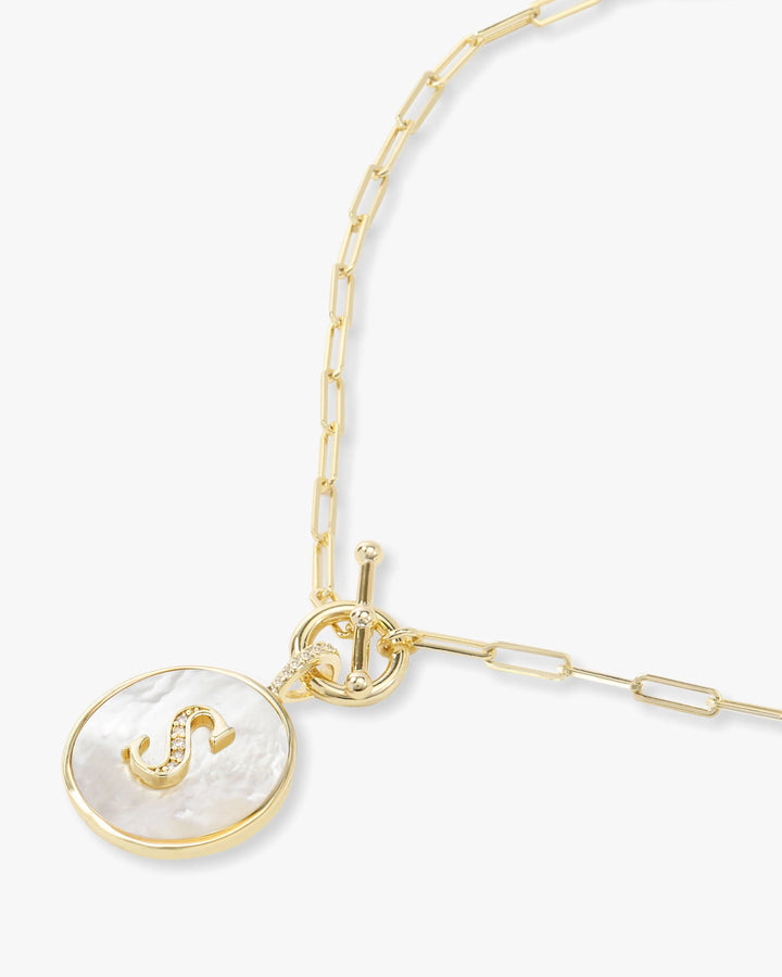 Love Letters Medallion Necklace-S/K