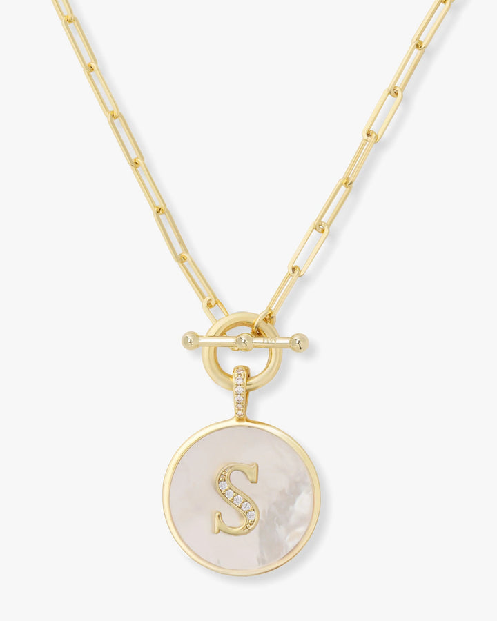 Love Letters Medallion Necklace-S/K