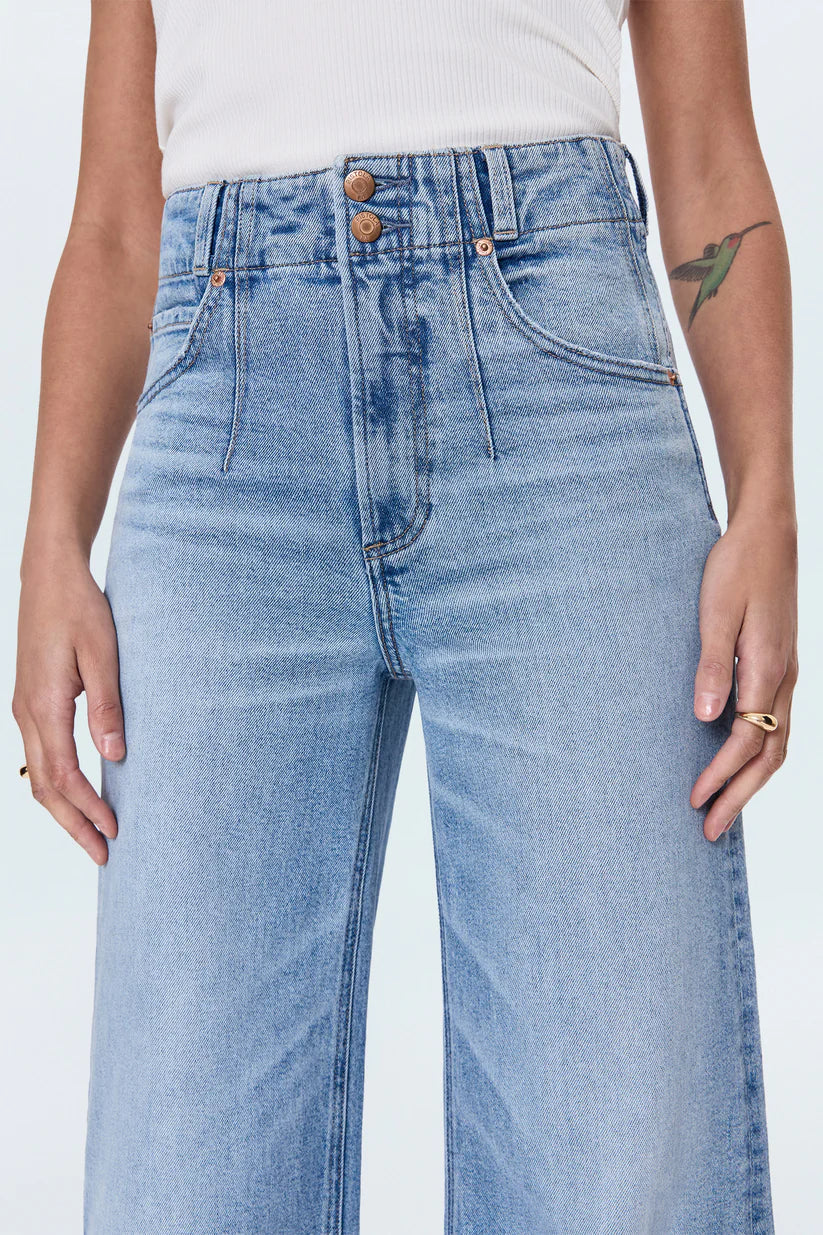 Pistola Denim- Lana High Rise Ultra Wide Leg Jean