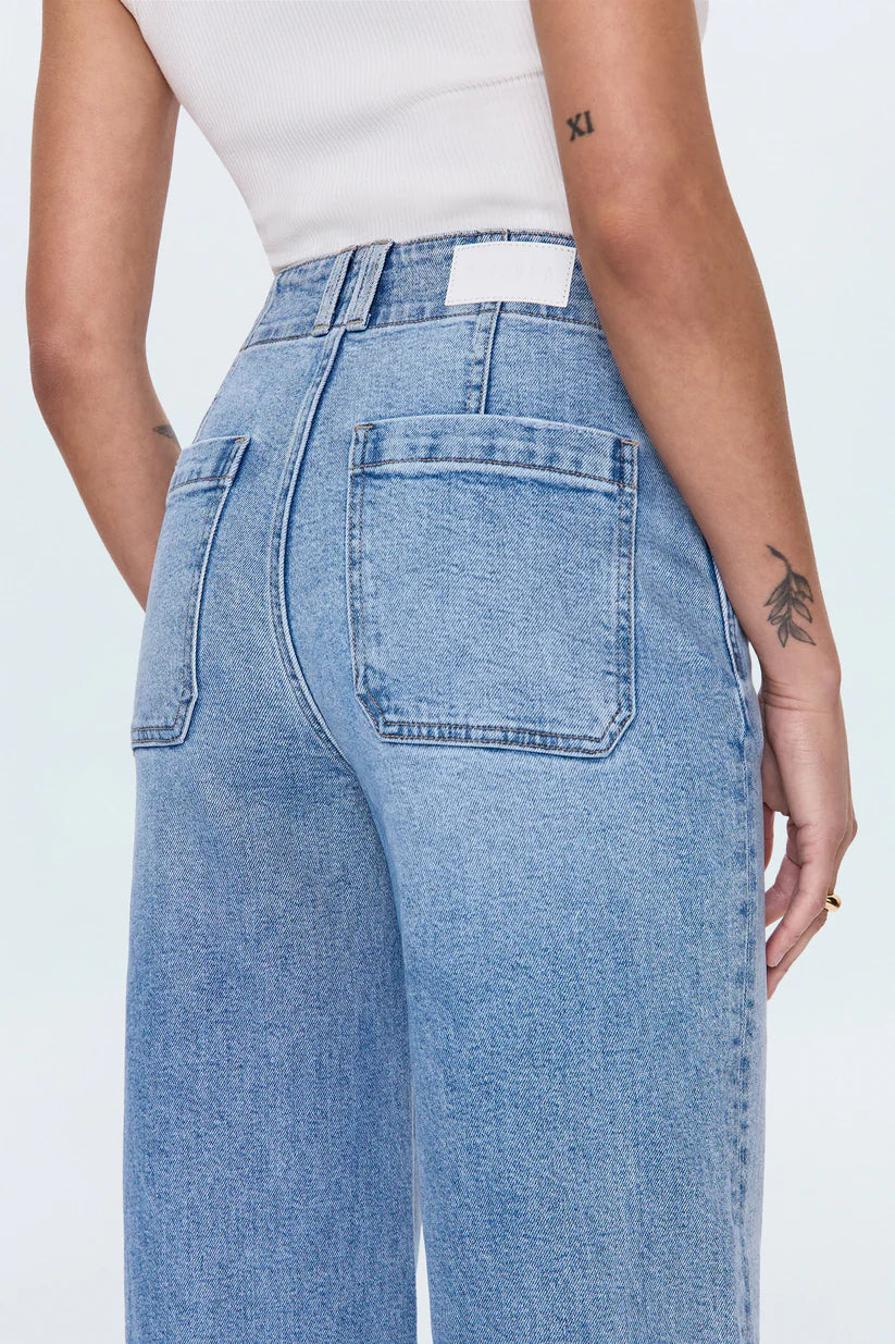 Pistola Denim- Lana High Rise Ultra Wide Leg Jean