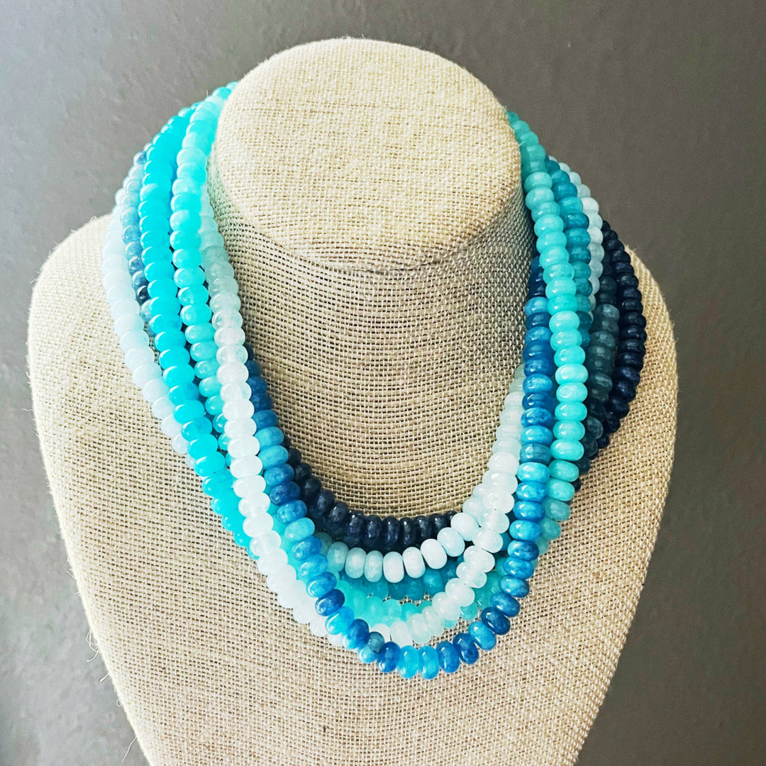 Candy Necklaces: Blue Gray