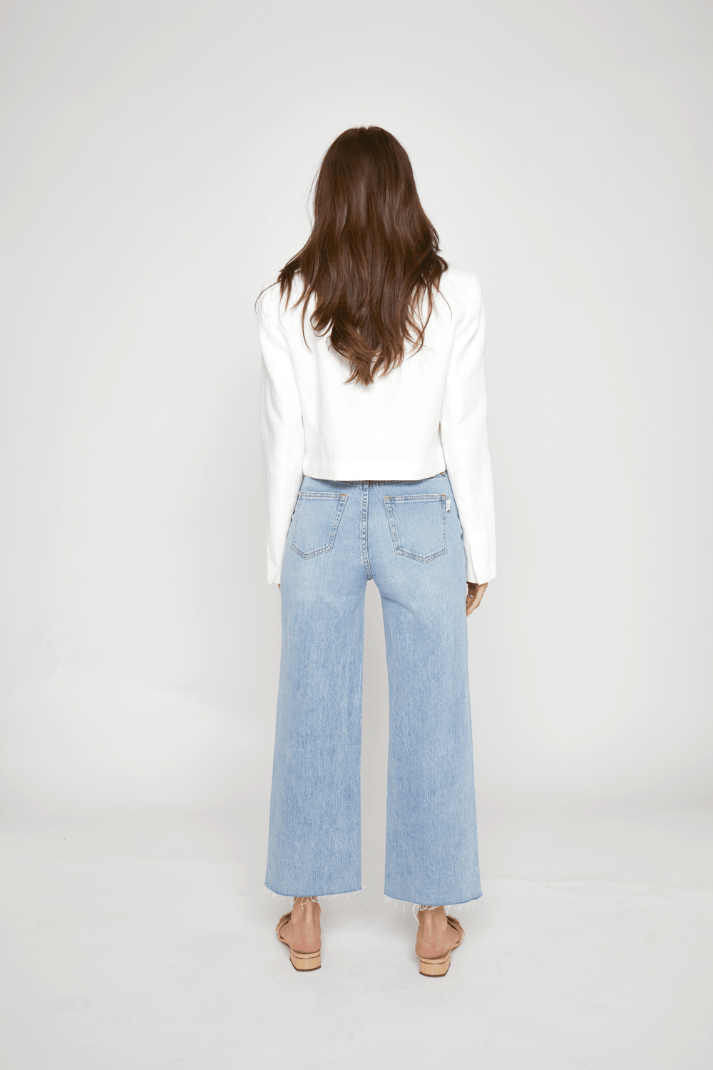 Aberdeen High Rise Jean, Light Indigo Worn - The Color Collab