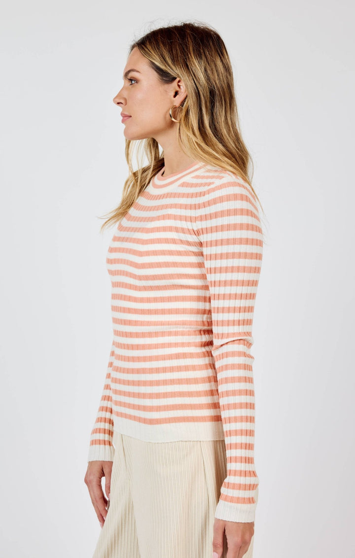 Autumn Striped Sweater - The Color Collab