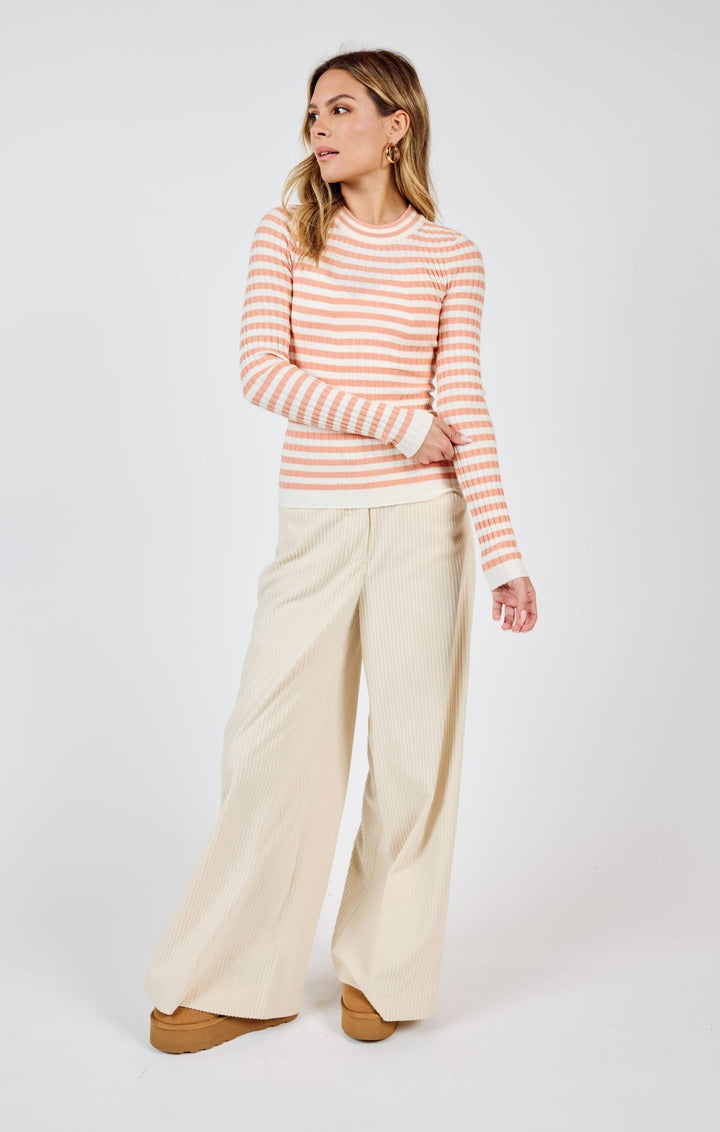 Autumn Striped Sweater - The Color Collab