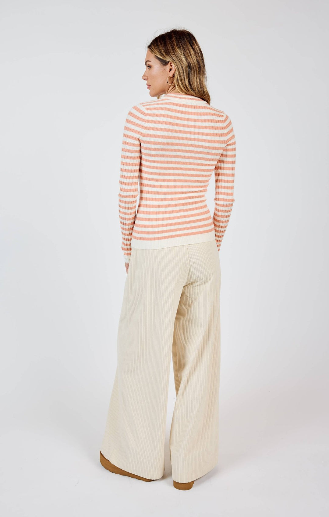 Autumn Striped Sweater - The Color Collab