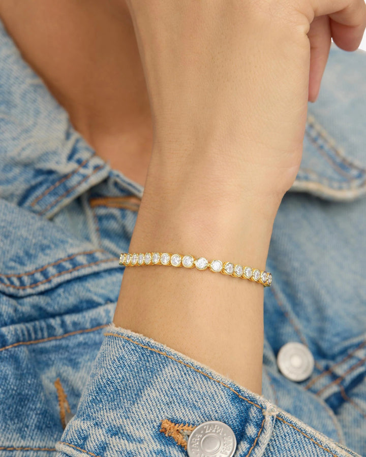 Baroness Tennis Bracelet - The Color Collab