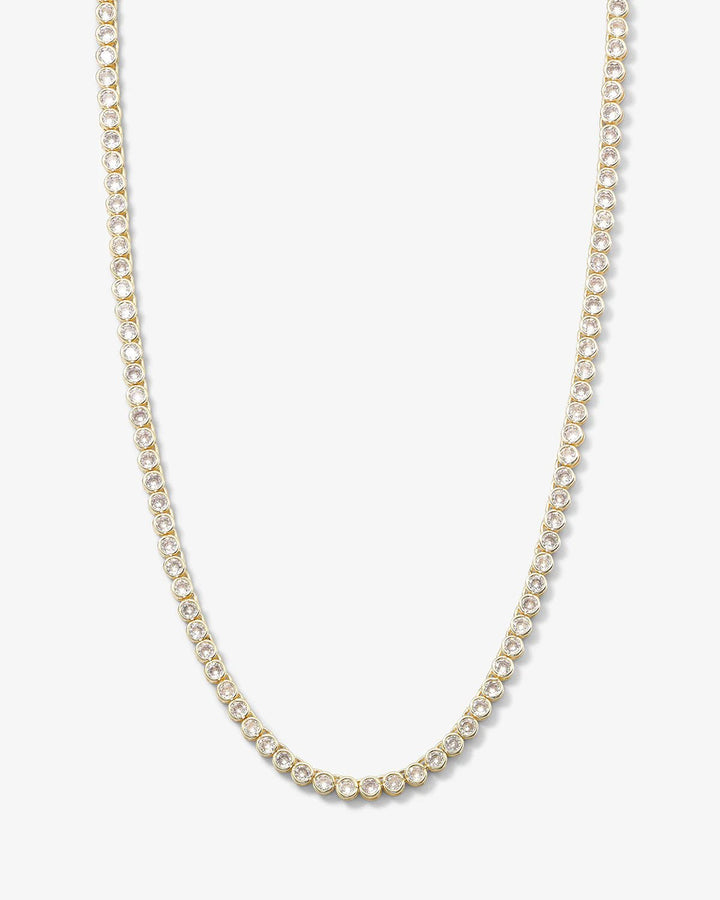 Baroness Tennis Necklace 15' - The Color Collab