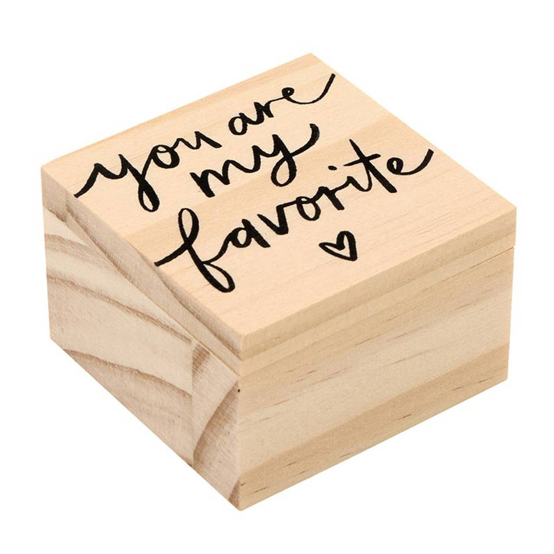Treasure Box Earrings - You Are My Favorite