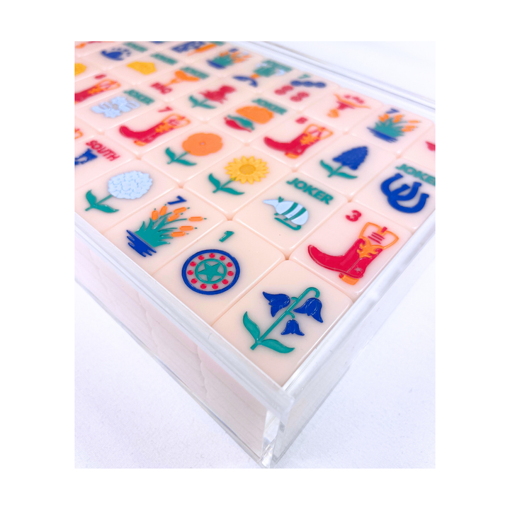 Mahjong Acrylic Display Box (Destination Collection Tiles)