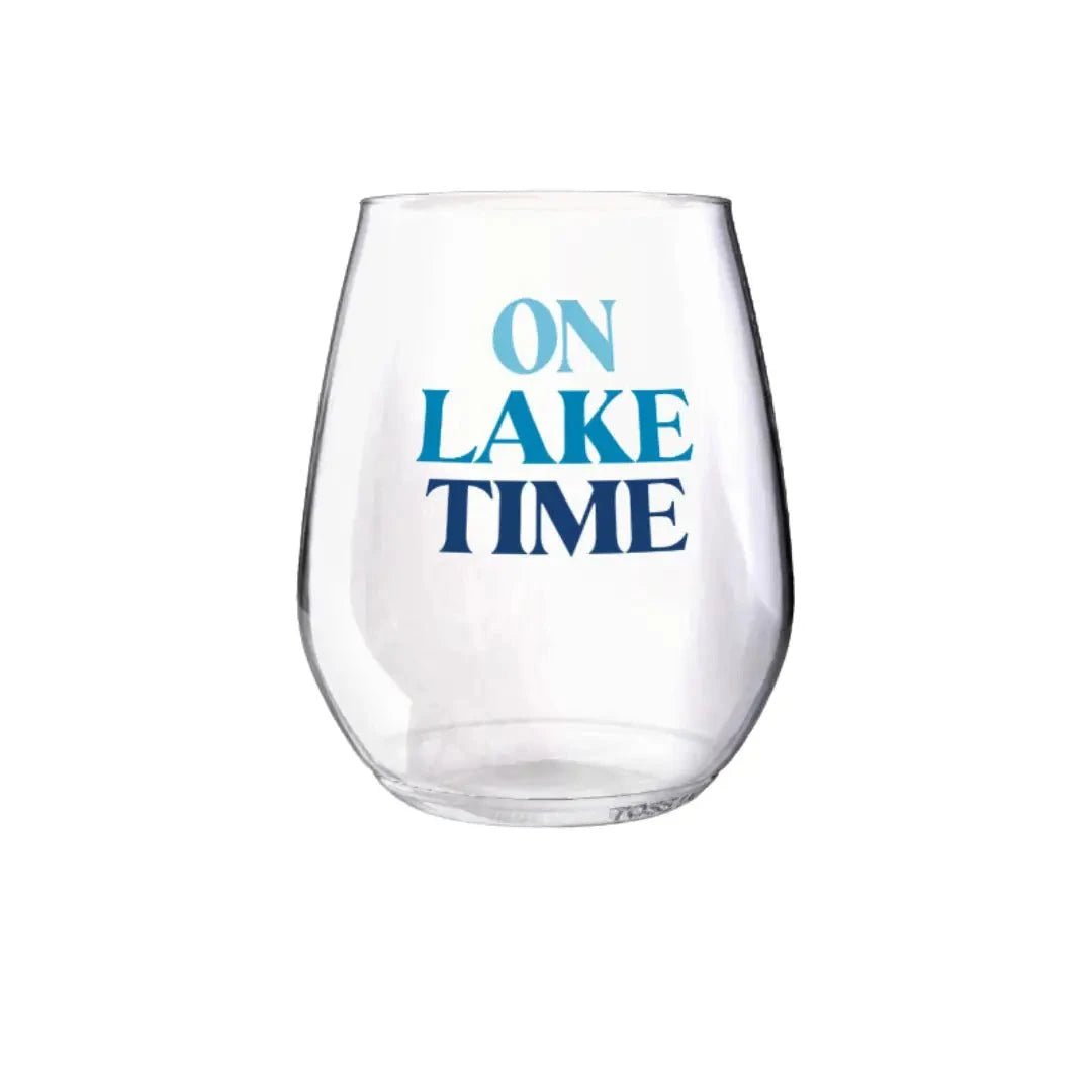 Clairebella On Lake Time Wine Tumbler - The Color Collab
