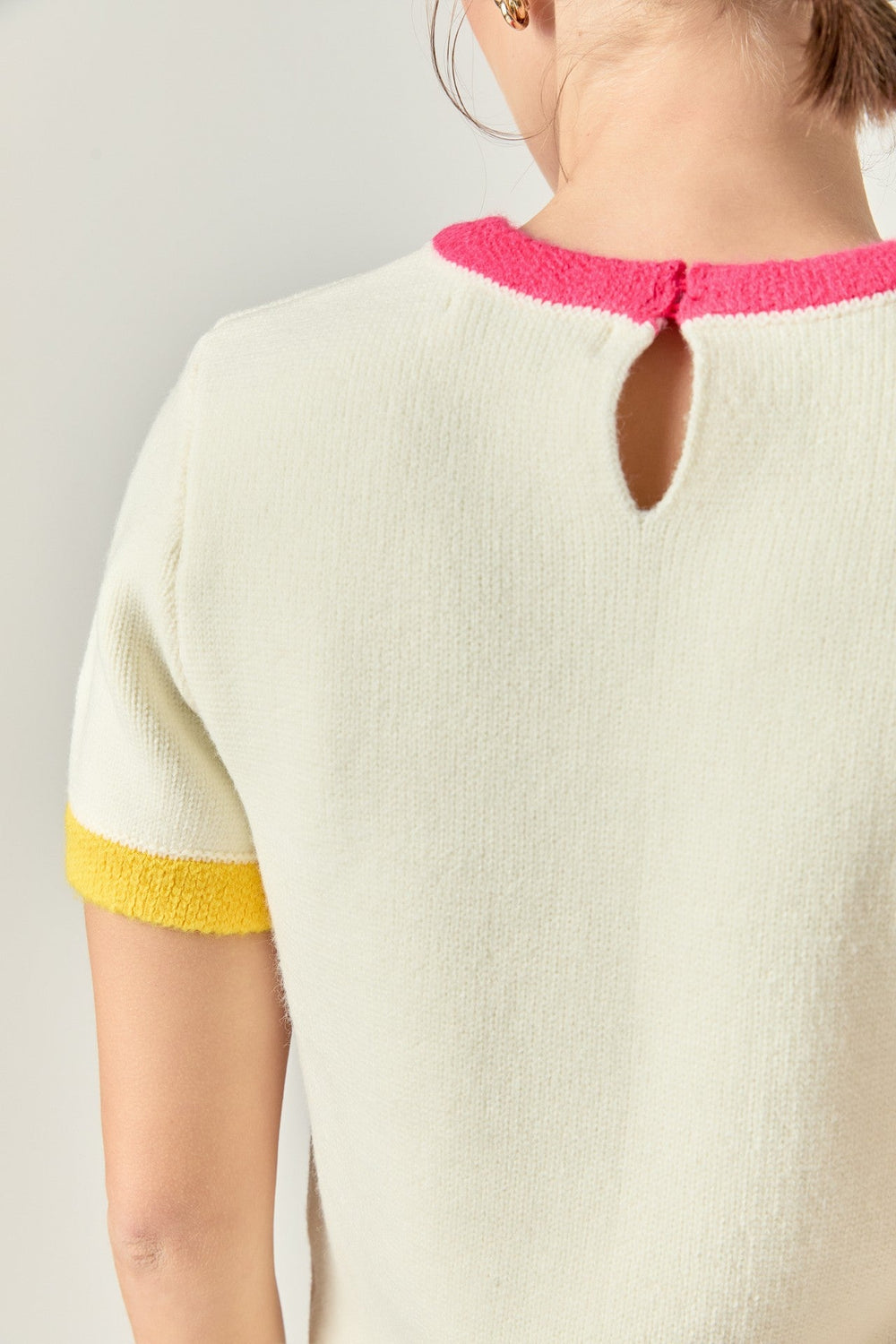Color Block Sweater Top - The Color Collab