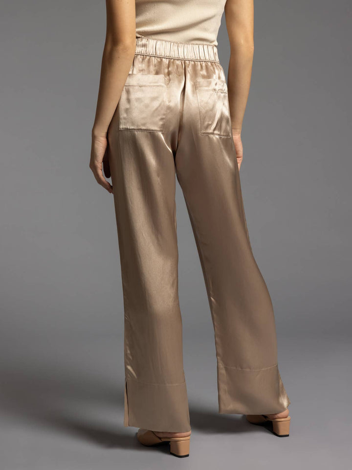 Dawn Satin Pants - The Color Collab