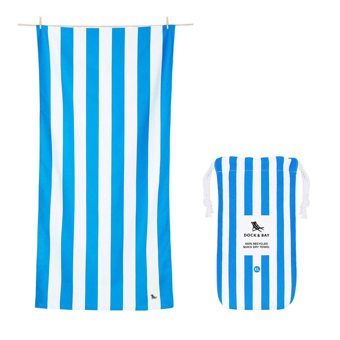 Dock & Bay Quick Dry Towels - Bondi Blue - The Color Collab