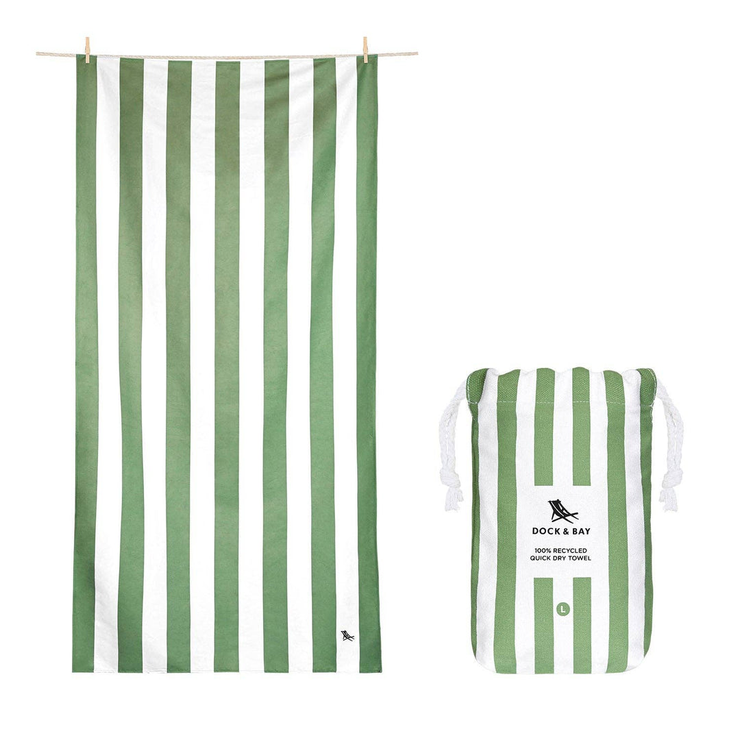 Dock & Bay Quick Dry Towels - Cayman Olive - The Color Collab