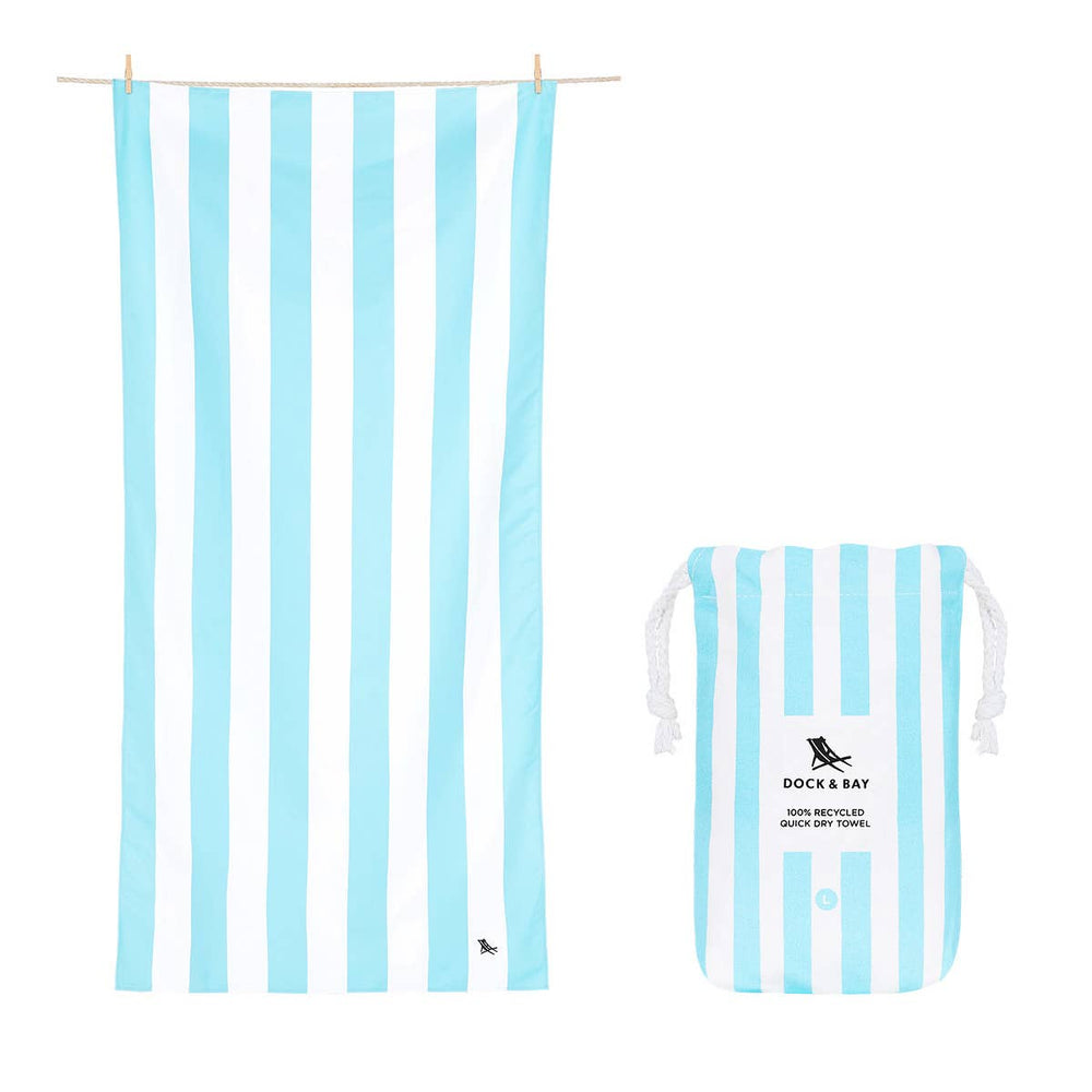 Dock & Bay Quick Dry Towels - Tulum Blue - The Color Collab