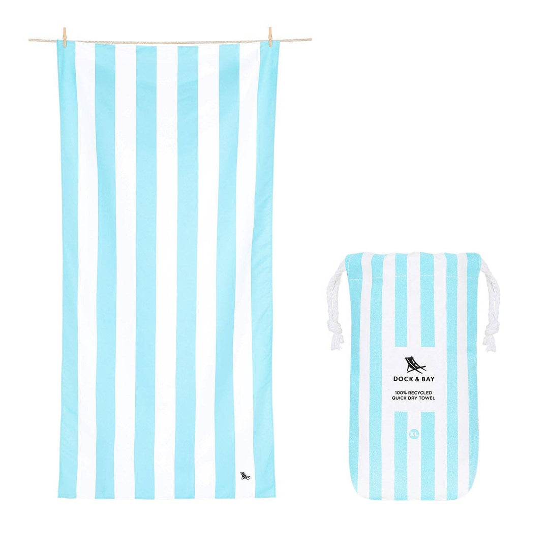 Dock & Bay Quick Dry Towels - Tulum Blue - The Color Collab