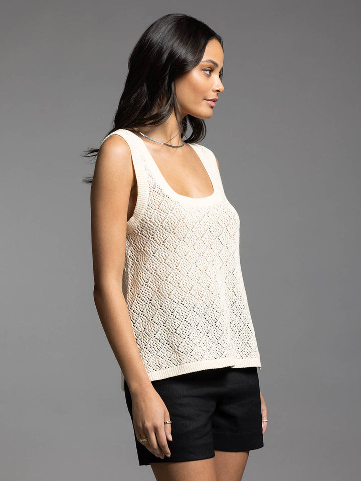 Square Neck Knit Bailey Top