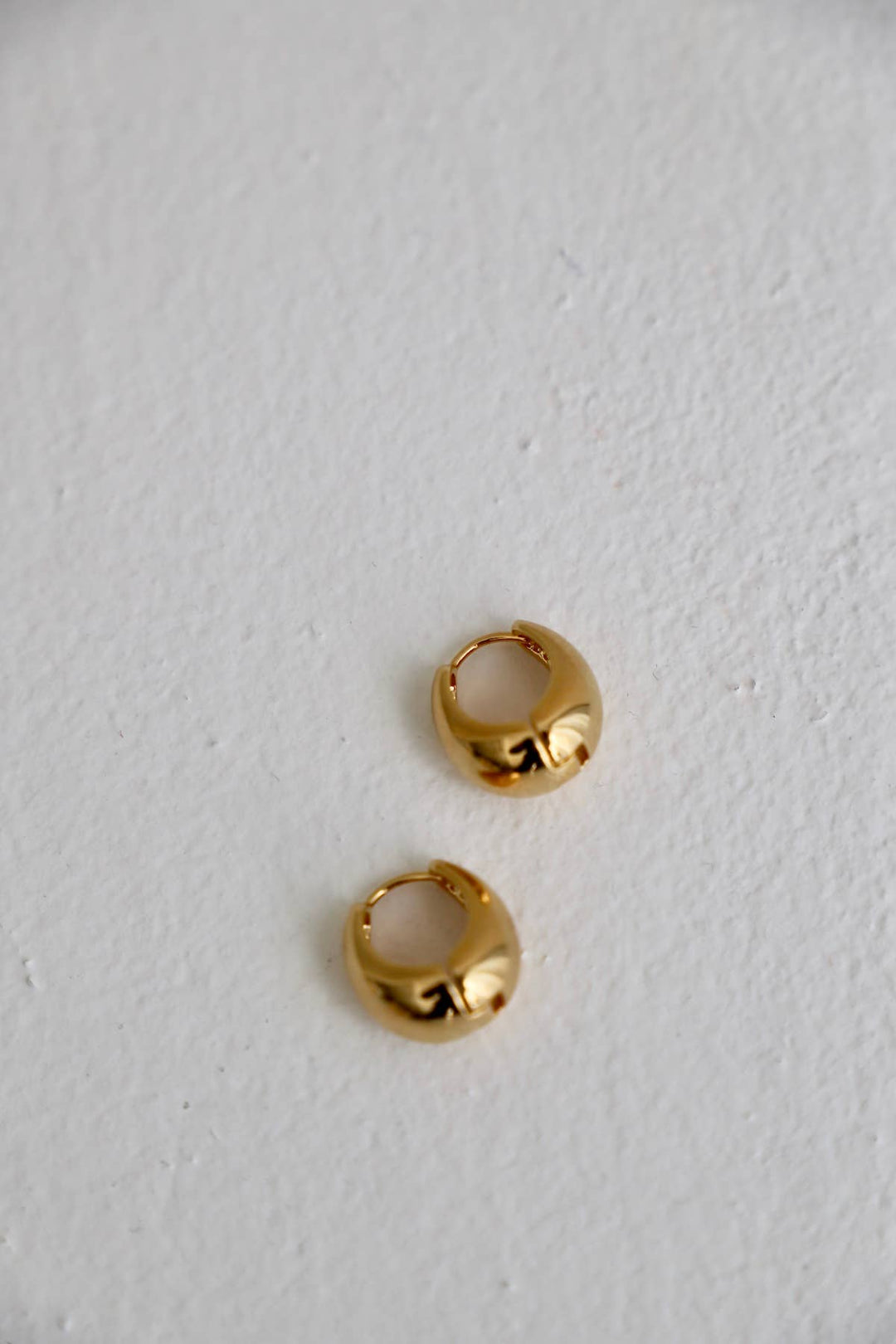 Gold Chunky Hoops