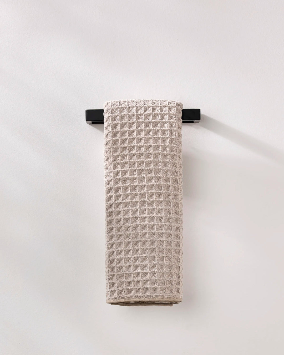 Geometry Midnight Waffle Hand Towel - The Color Collab