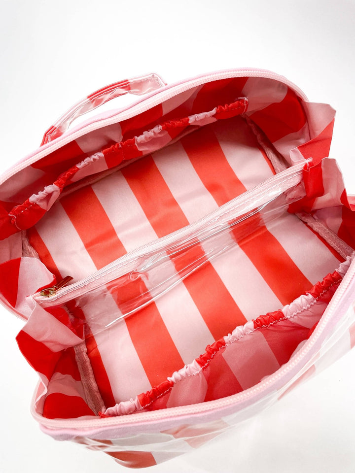 Gloss & Go - Colorful Wipeable Cosmetic Bag - The Color Collab