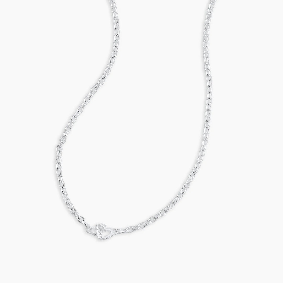 Gorjana Parker Heart Mini Necklace - The Color Collab
