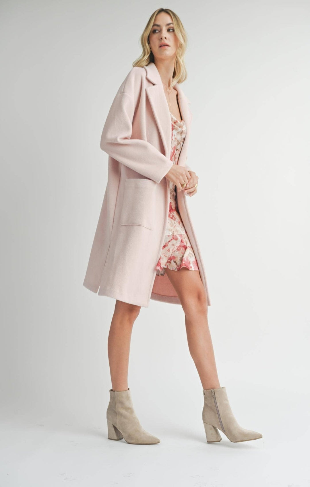 Hayley Open Coat - The Color Collab