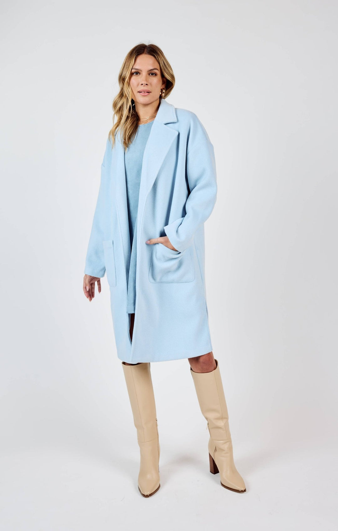 Hayley Open Coat - The Color Collab