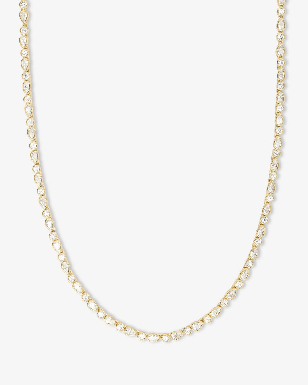 Isla Tennis Necklace 16' - The Color Collab