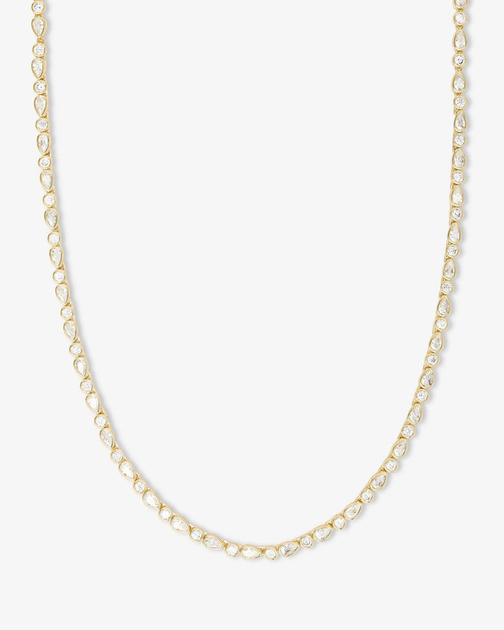 Isla Tennis Necklace 16' - The Color Collab